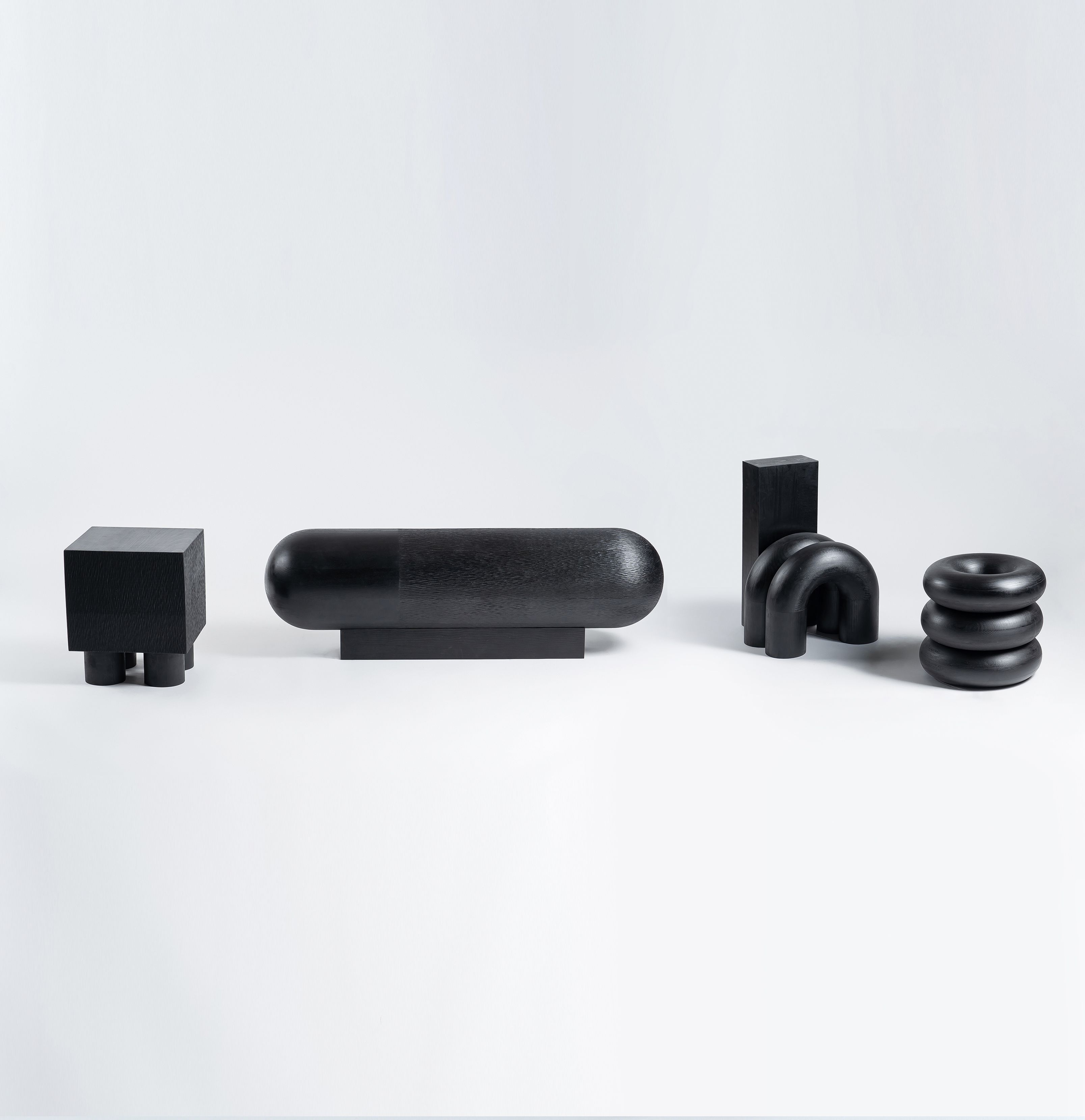 Деревянный низкий стул Movimento Gallery TIME OF ACTION 20-1 ARCH-00125759 - Вид №3