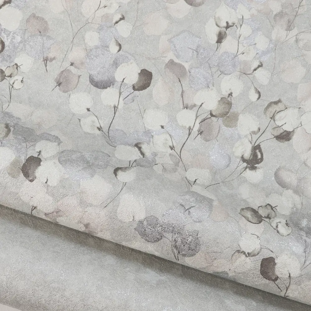 Обои флизелиновые Solo Lunaria темно-серые 1.06 м 106309 STLM-2143913 - Вид №2