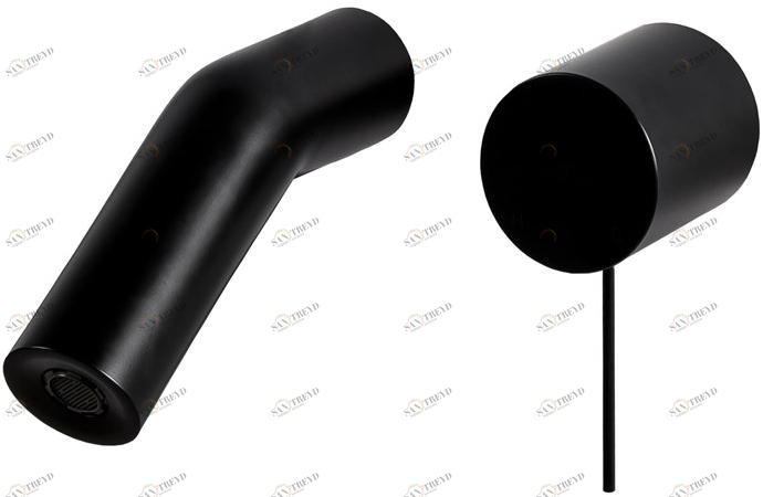 JUSTIME Смеситель для ванны настенный однорычажный Lucky 7 6777-wx-80ma