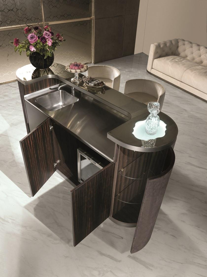 Longhi Кожаная барная стойка с раковиной и кранами Loveluxe 2014 – royal collection Y 744 - Вид №2