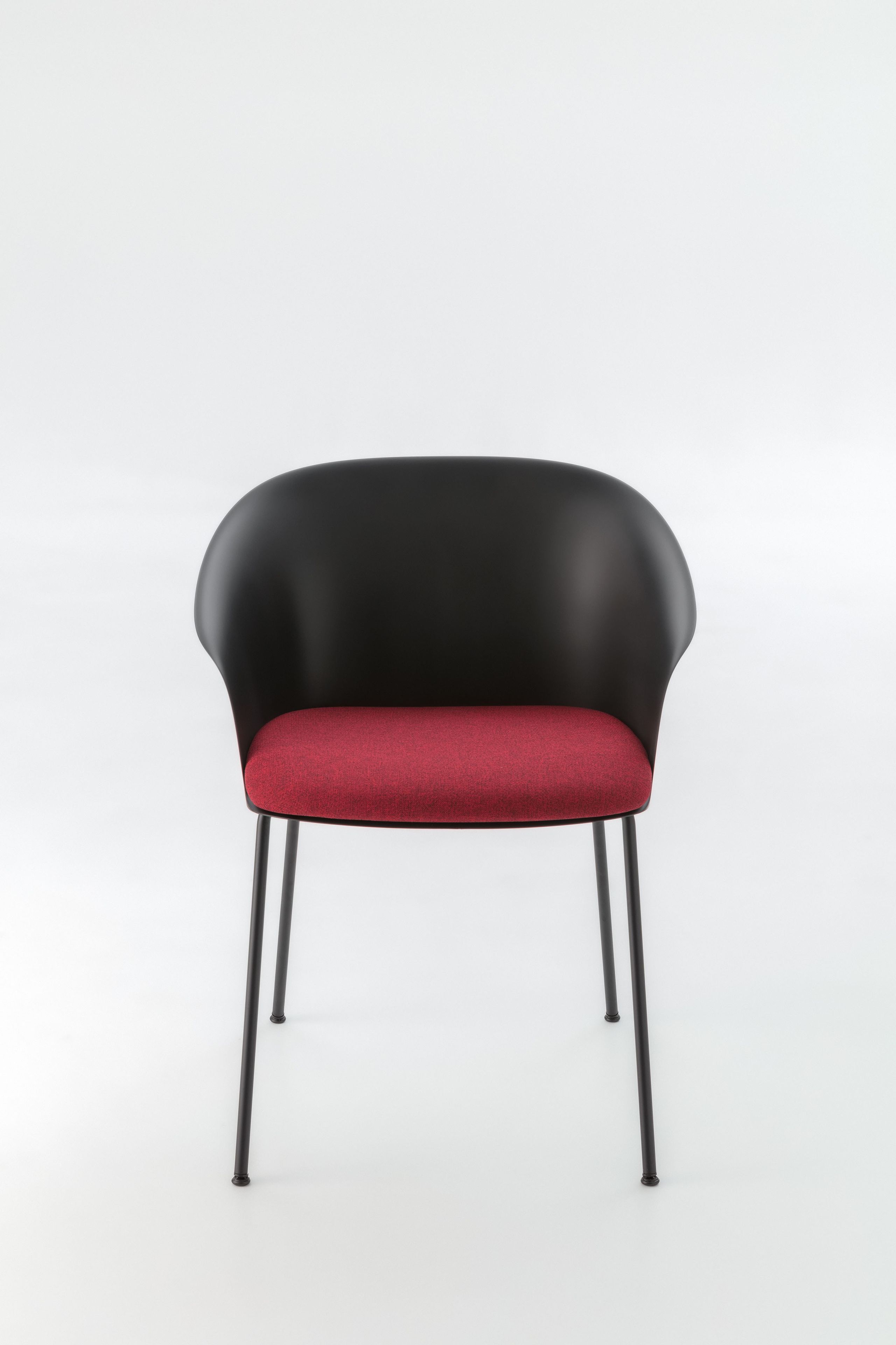 Стул из полипропилена с мягким сиденьем Crassevig Finna ARCH-00113023 - Вид №3