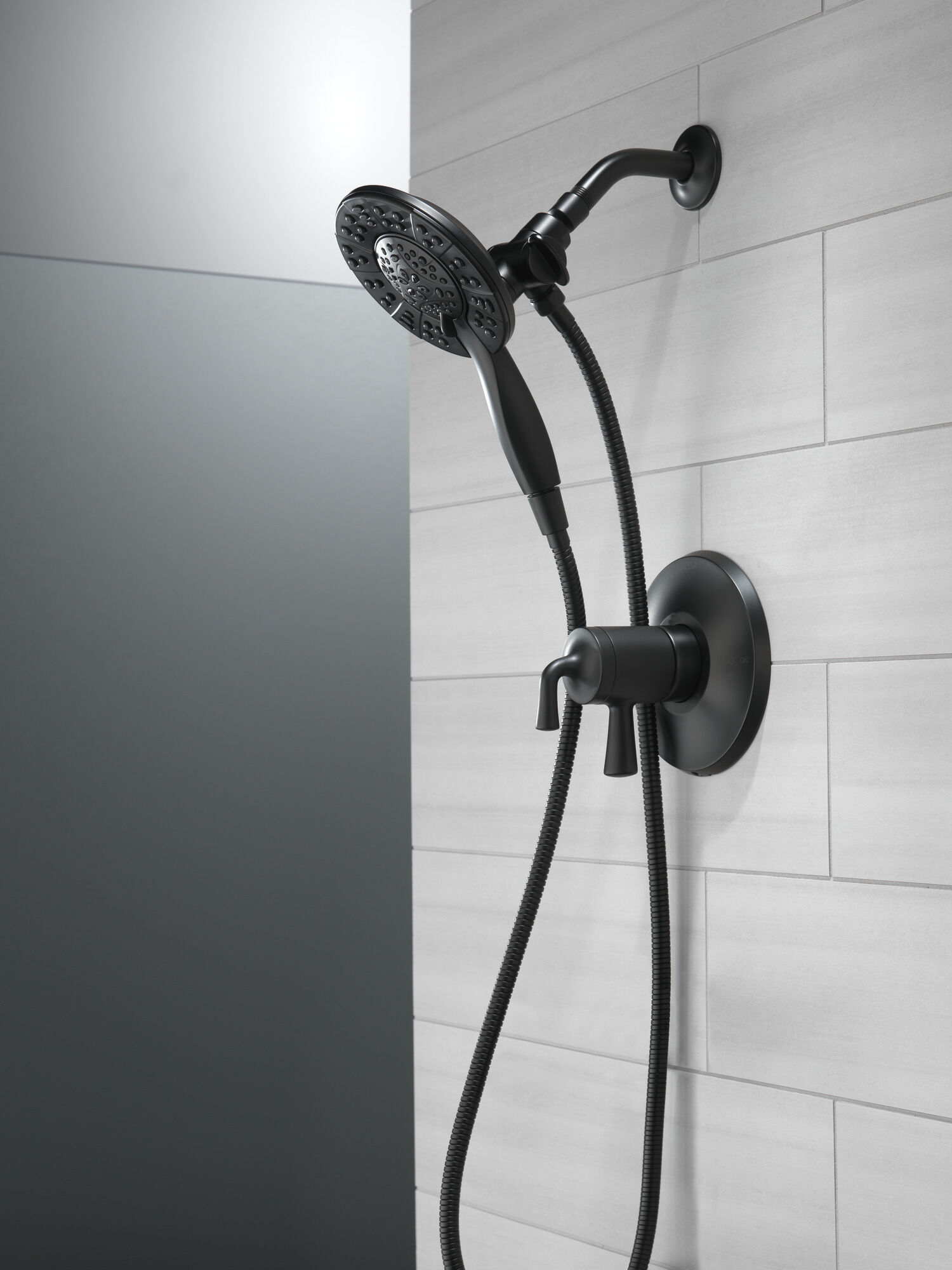 T17233-BL-I Отделка для душа Monitor 17 Series Delta Faucet Kayra Матовый черный - Вид №11