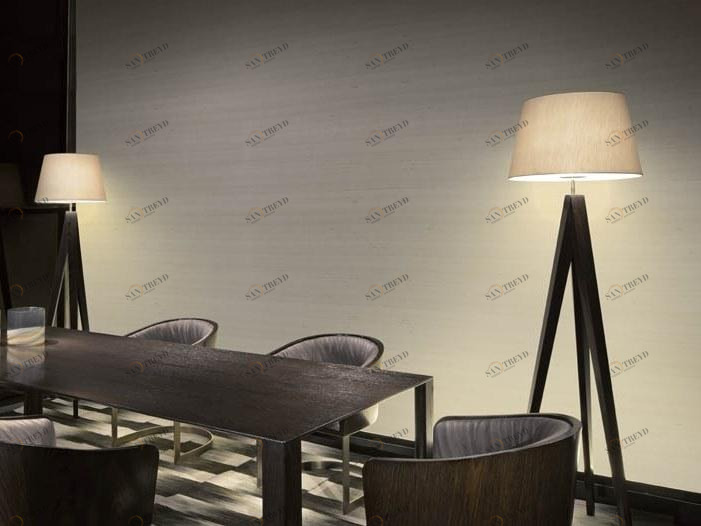 Jannelli&Volpi Однотонные обои на флизелине Armani casa wallcoverings - precious fibers 1 sun-id-1412847