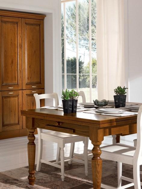 Cucine Lube Деревянная кухня с ручками Laura 02 - Вид №4