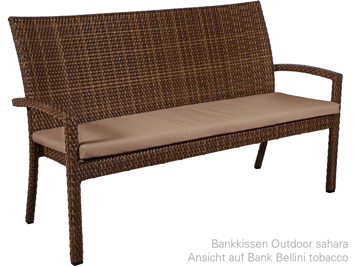 10.00.1407 Подушки для скамейки Bellini 3-х местные sahara Mbm  - Вид №1