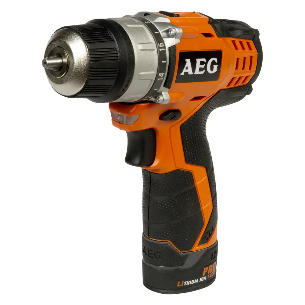 Шуруповерт аккумуляторный AEG BS 12C2, 12 В Li-ion 1.5 Ач STLM-2100049