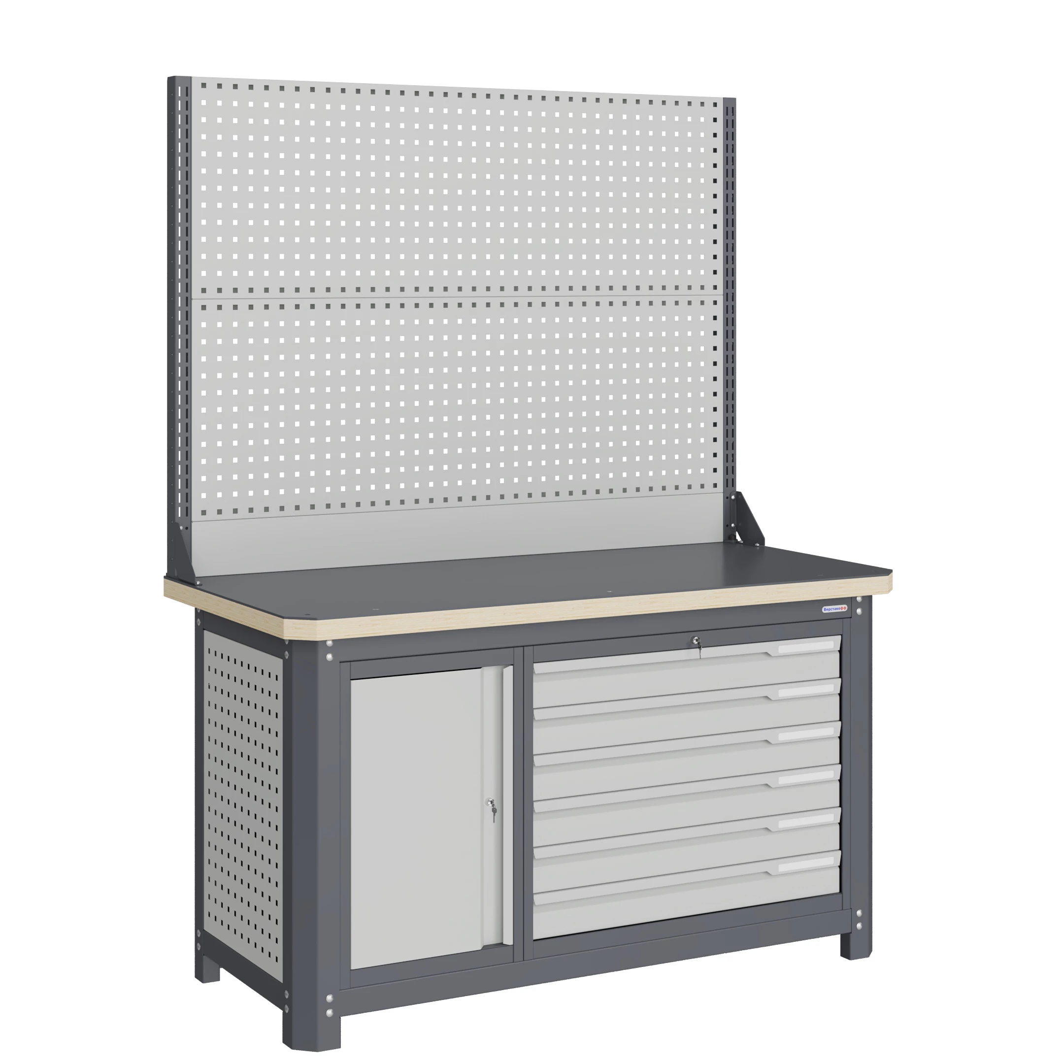 Верстак слесарный MCN 1552.S7L6-2 Верстакофф 111135