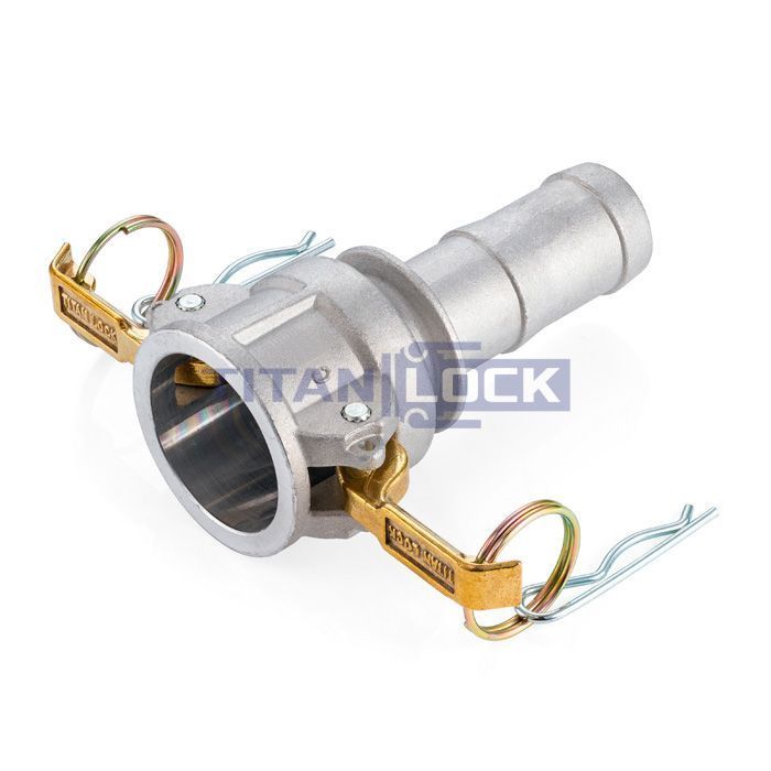 Камлок алюминиевый тип С, розетка с хвостовиком 1", TL100CAL TITAN LOCK  - Вид №2