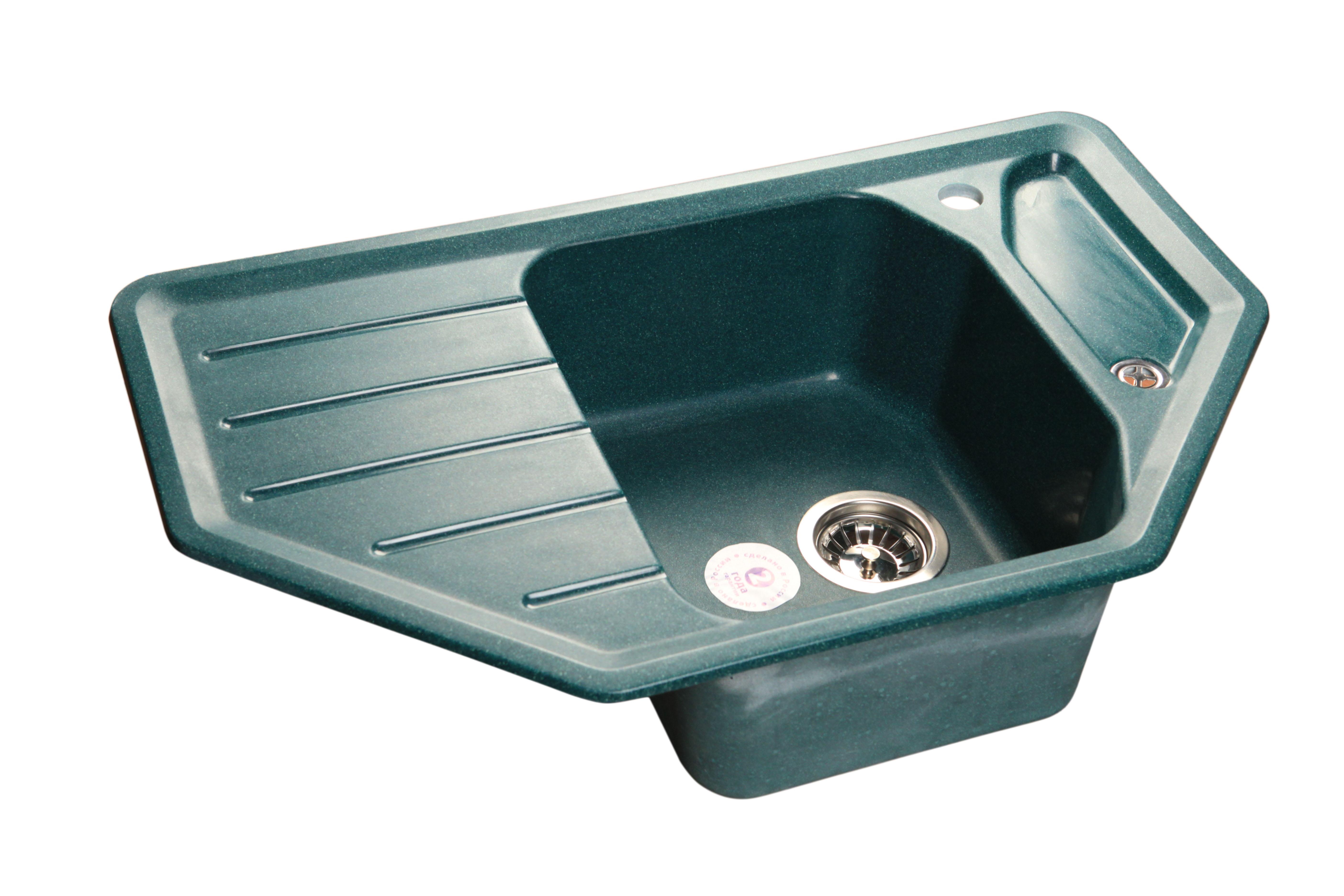 Кухонная мойка Искусственный камень CORNER S312 GranFest C-800E-S312