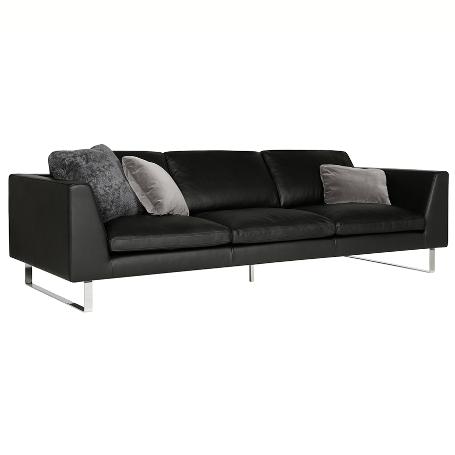 Диван Tokyo, четырехместный, черный Sits S1670 - Вид №7