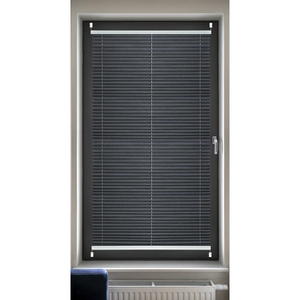 Штора плиссе 73x170 см жаккард графитовая 89411372 STLM-2127210 Santreyd  - Вид №3