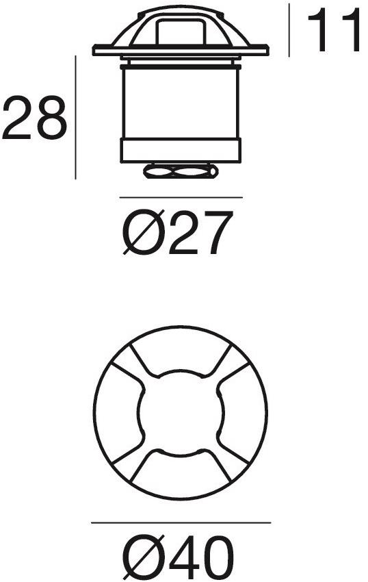 Linea Light Group Ступень светодиодная напольная из нержавеющей стали sun-id-1436054 - Вид №2
