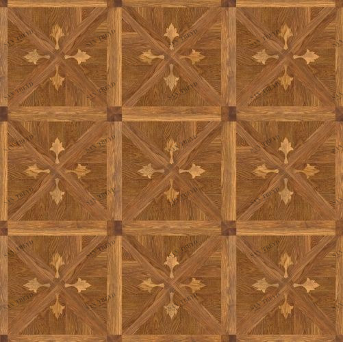 Художественный паркет Da Vinci Щитовой 26-011 Дуб (Гладкая) 500х500 мм 26010011