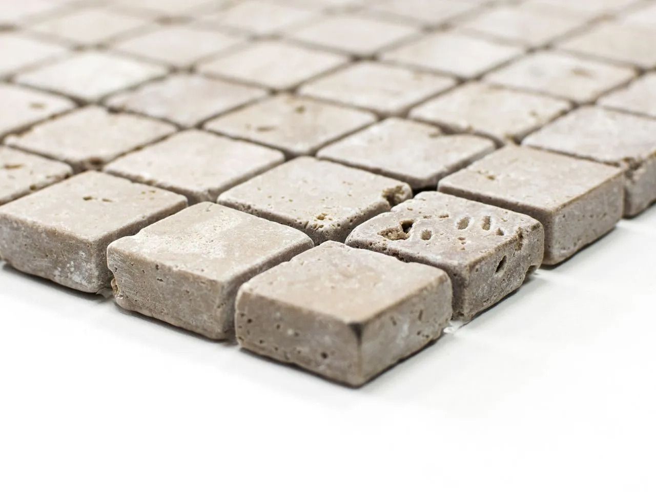 Мозаика из травертина грецкого ореха Mosaix мрамор ARCH-00003518