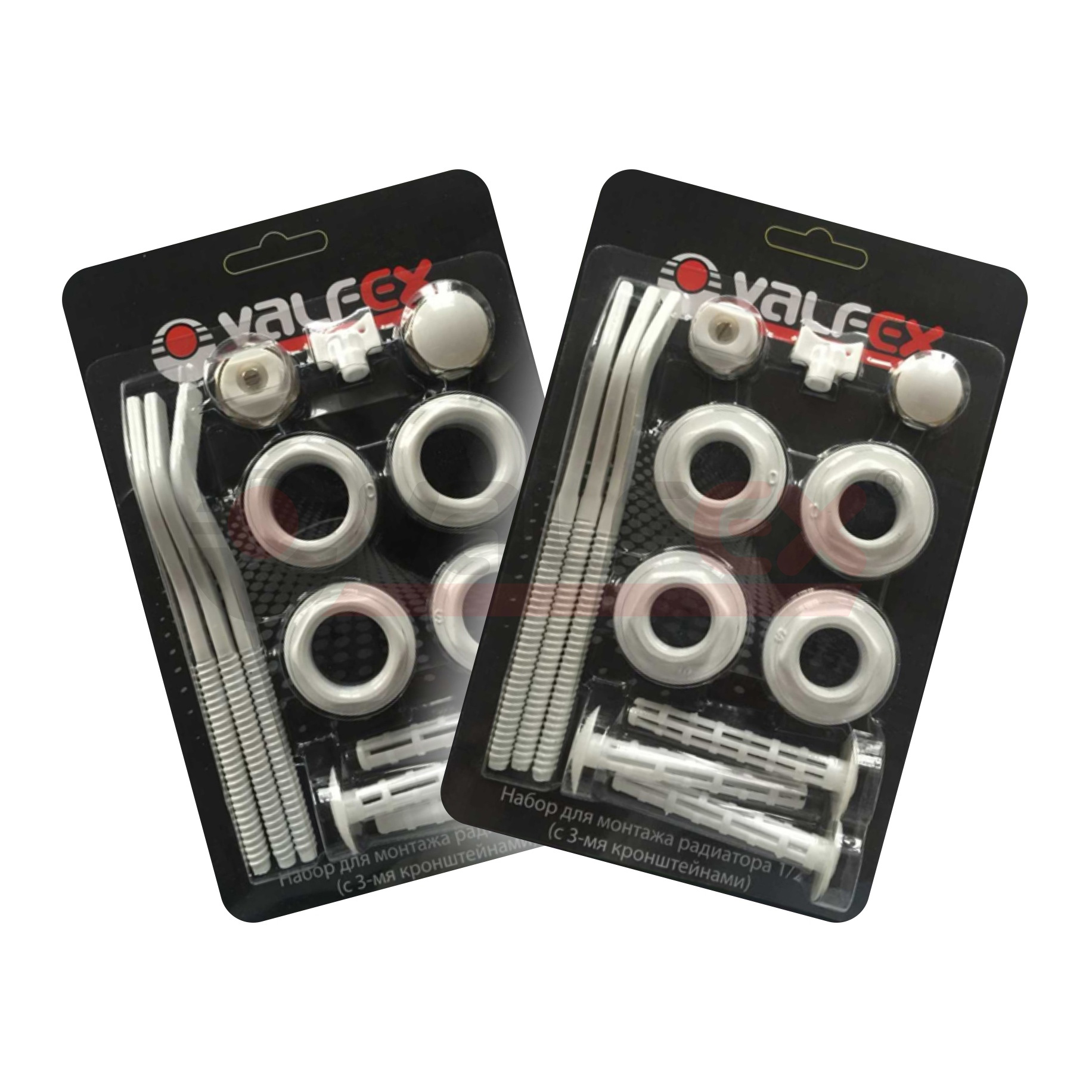 VALF 100312 Valfex Комплект для монтажа радиаторов с тремя кронштейнами 