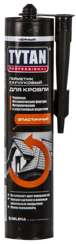90949896 Герметик GERTY-K-9005 цвет черный 0.31 л STLM-0427086 TYTAN PROFESSIONAL