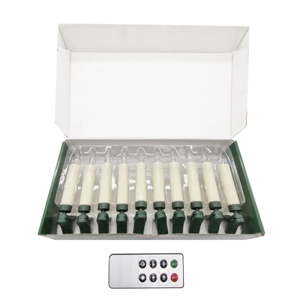 89378384 Набор свечей для дома 10 светодиодов 4.2 см белый 10 шт. STLM-1500189 Santreyd  - Вид №1