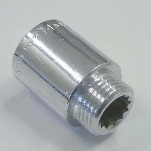 Удлинитель НВ хромированный TIEMME 1/2"х100мм