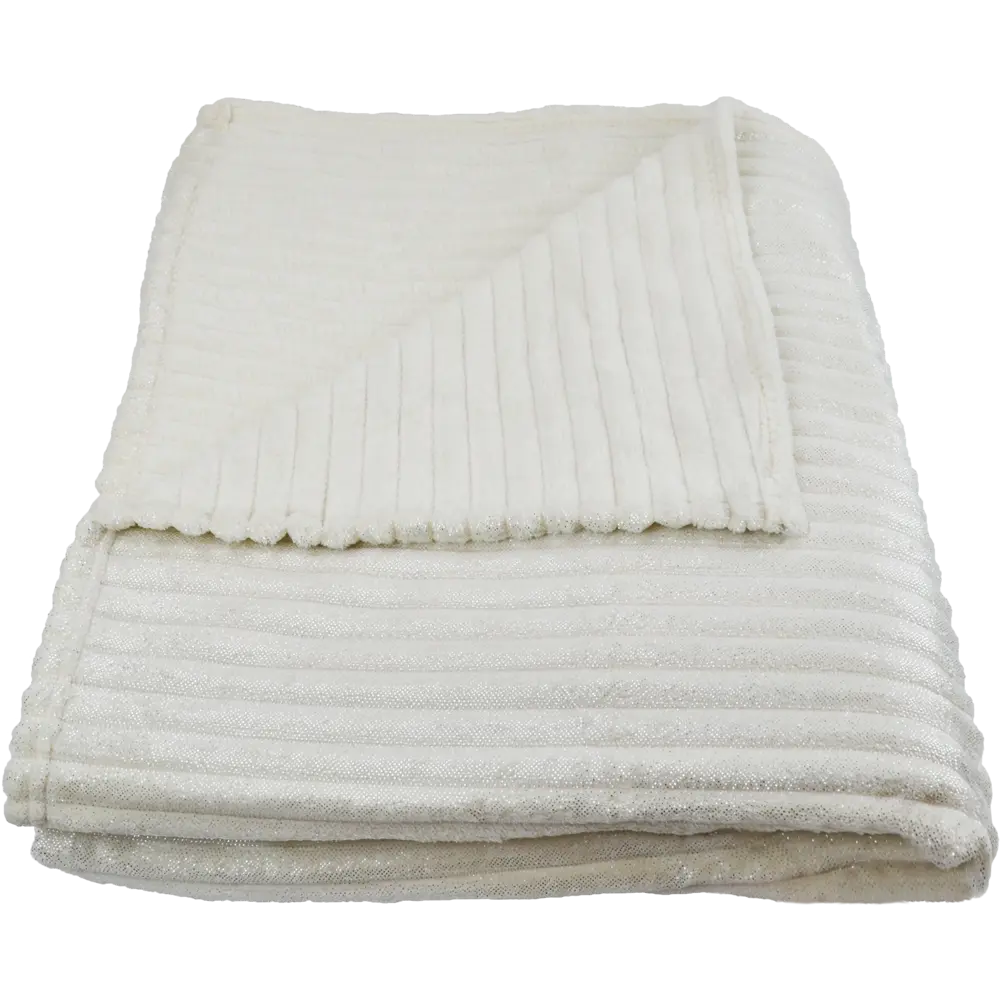 Плед «Лион» 180х200 см микрофибра цвет белый BELEZZA STLM-2045859 - Вид №2