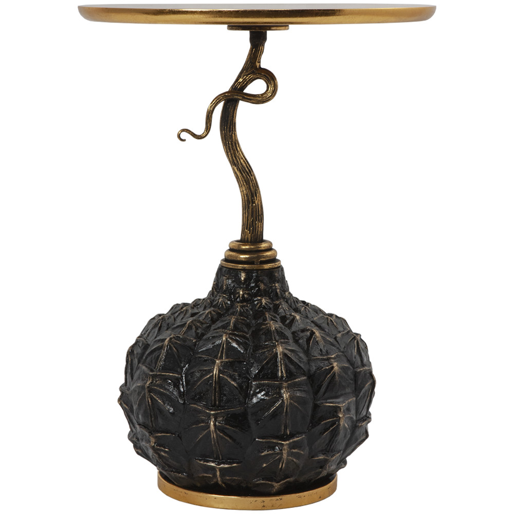 17140 Столик декоративный Черный ананас BOGACHO 4627179652661 - Вид №4