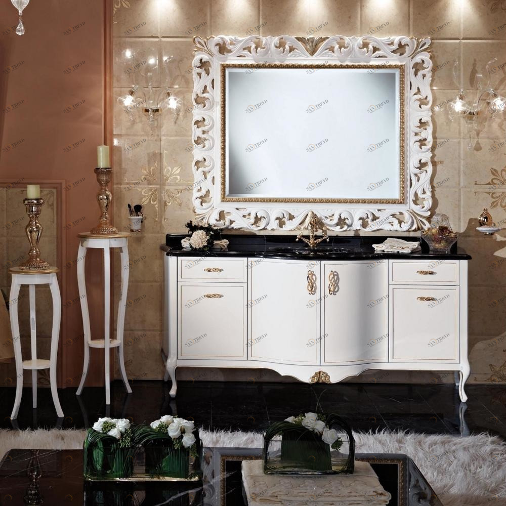 Комплект мебели для ванной 13/A1 LINEATRE Gold Componibile 13A1