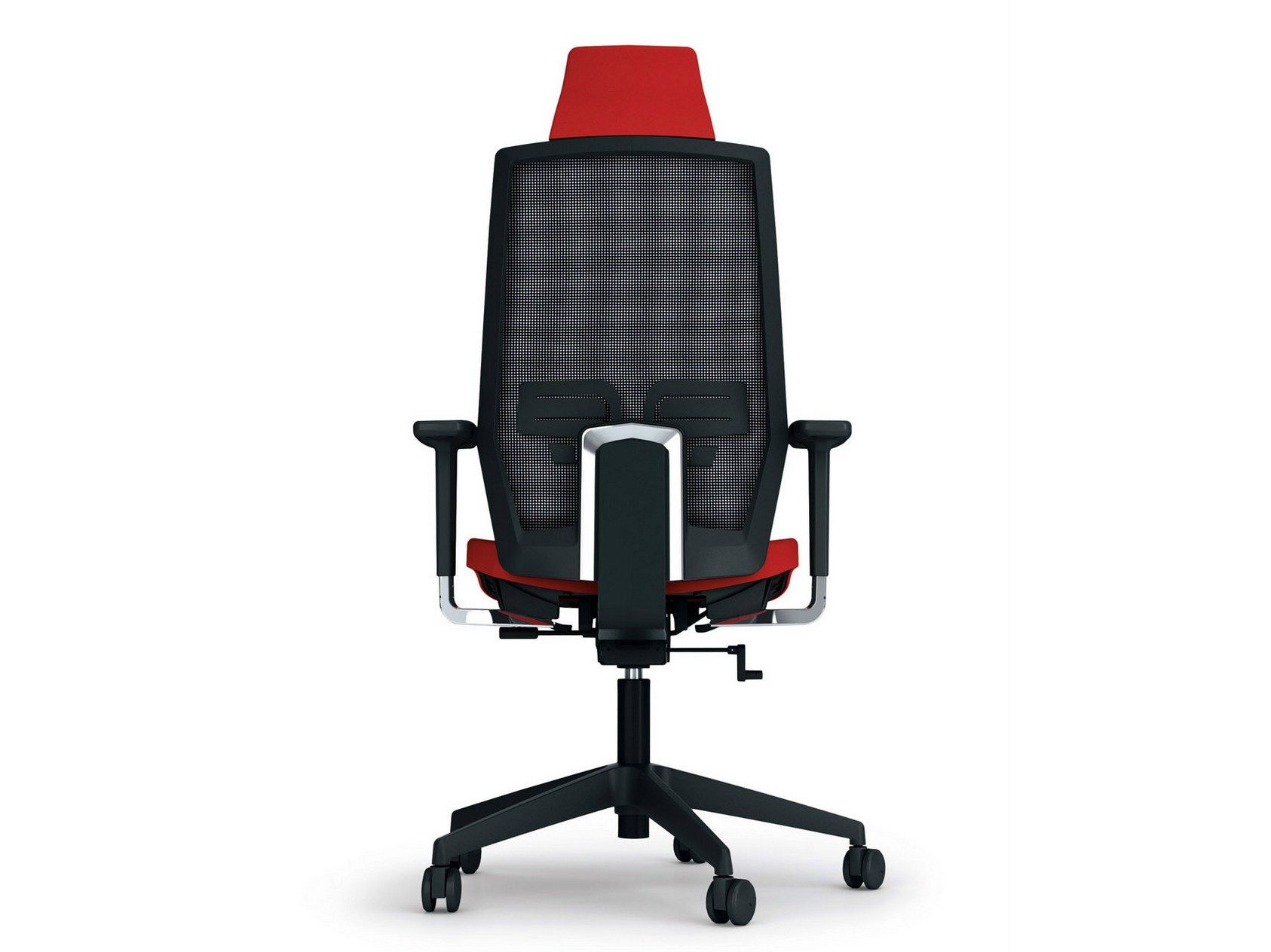 5-спицевое тканевое вращающееся офисное кресло с подголовником König Neurath JET II ARCH-00031937 - Вид №2