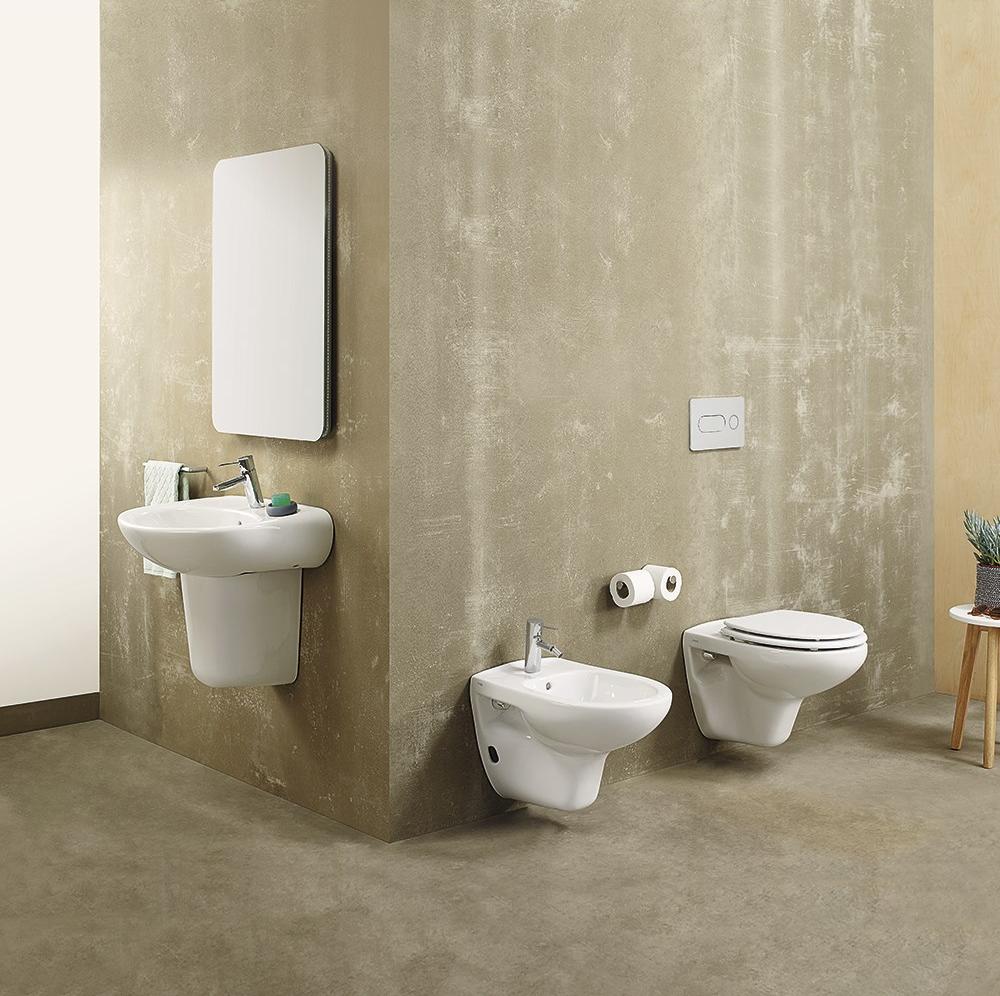 Набор Sanitana подвесной MUNIQUE: чаша + крышка slim S10073651000000;S80007262500000 - Вид №2