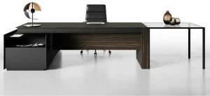 CUF Milano Рабочий стол из ламината со стеклянным столом Vittoria Vi 02 + vi ta 60