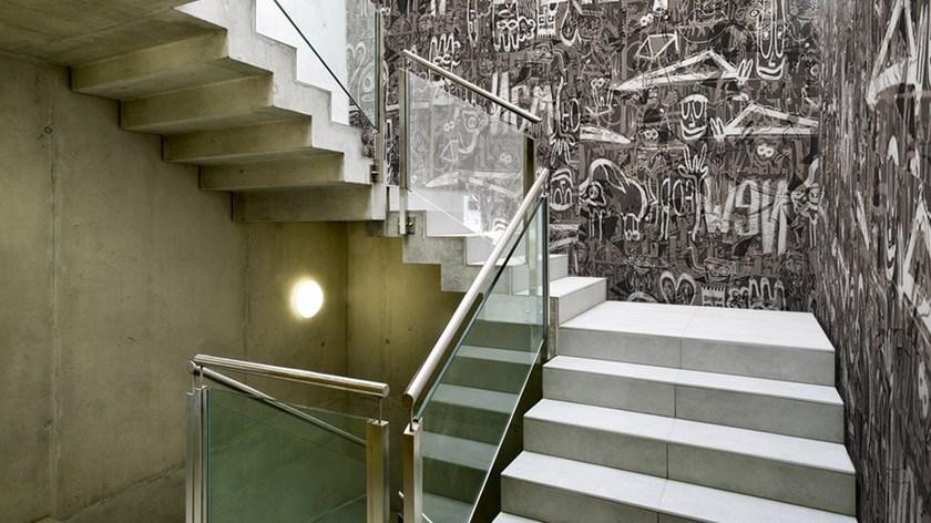 GLAMORA Моющиеся виниловые обои с тиснением Crashing colors sun-id-1349944 - Вид №3