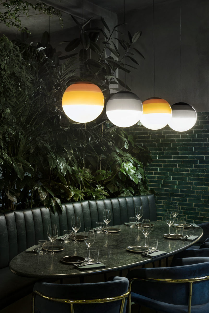 086133 Люстра 30 розовая Marset Dipping Light  - Вид №5