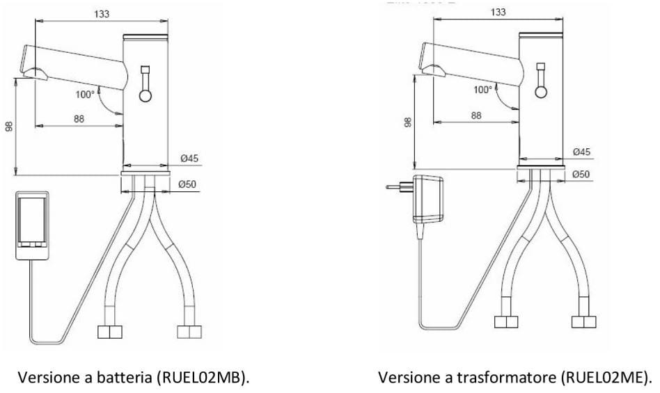 Электронный кран для общественных туалетов Thermomat RUEL02MB ARCH-00127867 - Вид №2