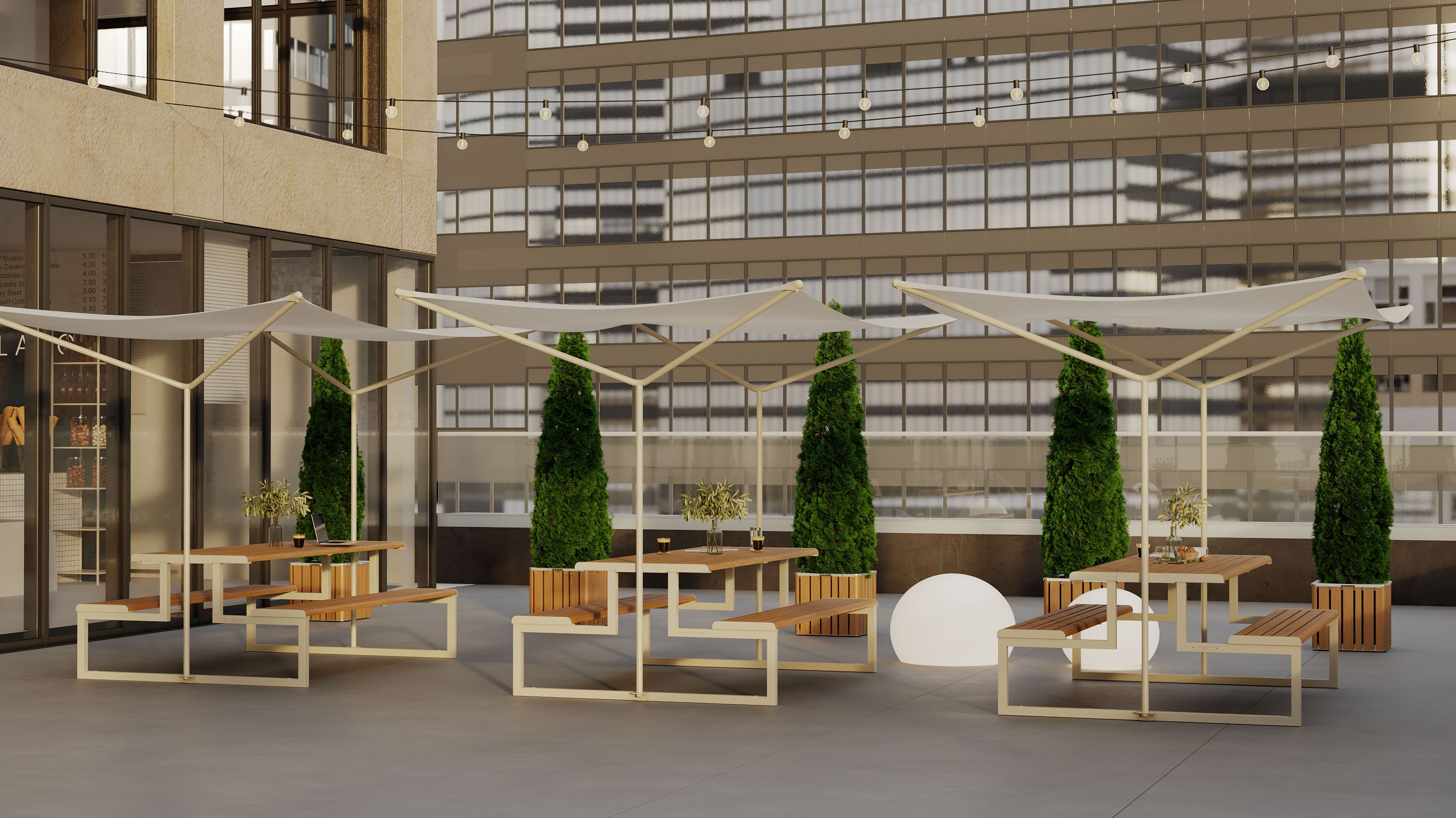 Алюминиевая квадратная сеялка Urbantime Портфель.h24 ARCH-00059166 - Вид №1