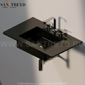 MW48SP9017 Накладная раковина под столешницу  квадратная Ceramica Flaminia Miniwash