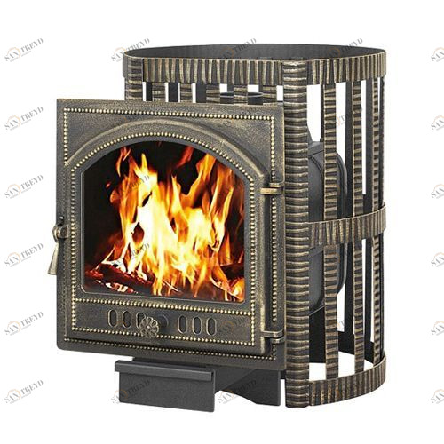 Печь для бани Везувий Легенда Ковка 22 (205) чугунная 191