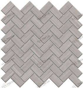 Грасси серый мозаичный декор 190\002 31,5х30 (5шт) Kerama Marazzi 190002