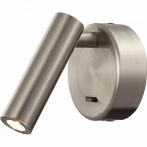 Спот настенный серебристый матовый светодиодный Mantra Prea 6076 MANTRA PREA 00-3925444 Никель