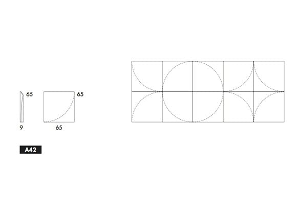 Акустическая панель из полиэстера Bla Station GAIA ARCH-00048527 - Вид №6