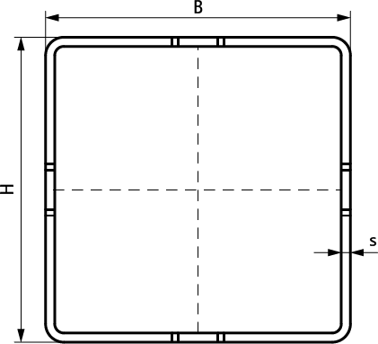 65019622 Maxx Heavy Rail Profile for heavy duty pipework and industrial installation walraven  - Вид №1