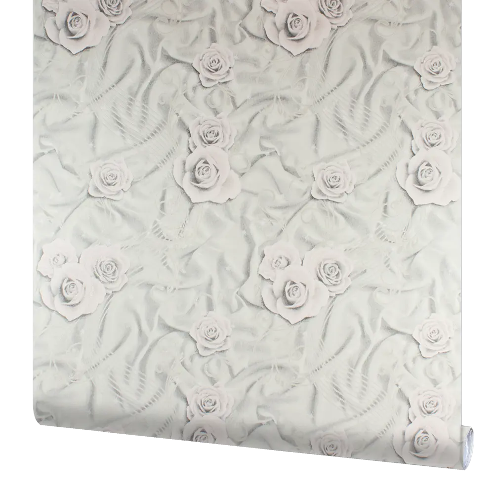 Обои флизелиновые Belvinil Шелк серые 1.06 м 0203-21 (11ЭСБ3) STLM-2022461