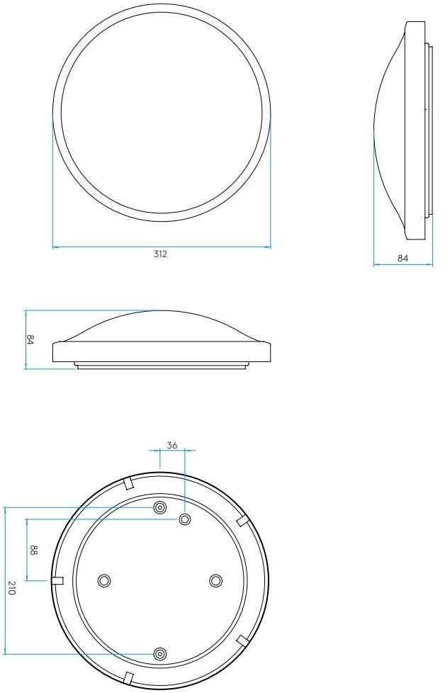 Astro Lighting Светодиодный потолочный светильник из стали и стекла sun-id-1401146 - Вид №6