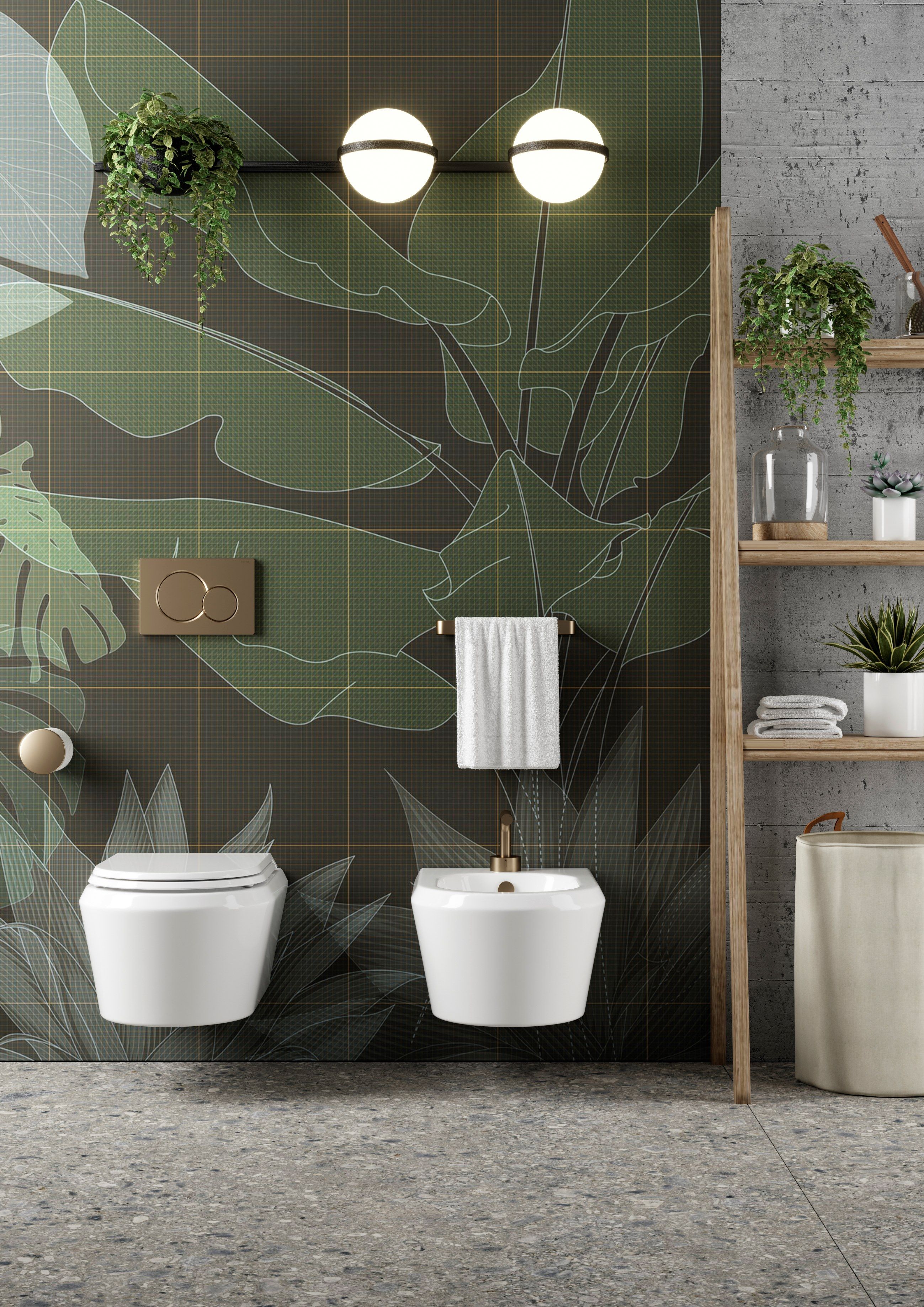 Керамическое подвесное биде GSG Ceramic Design Cruise ARCH-00145348 - Вид №1