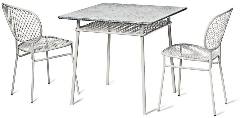 Nola Industrier Квадратный стальной стол Wimbledon sun-id-1365477 - Вид №2