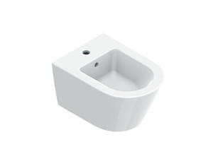 Керамическое подвесное биде с переливом