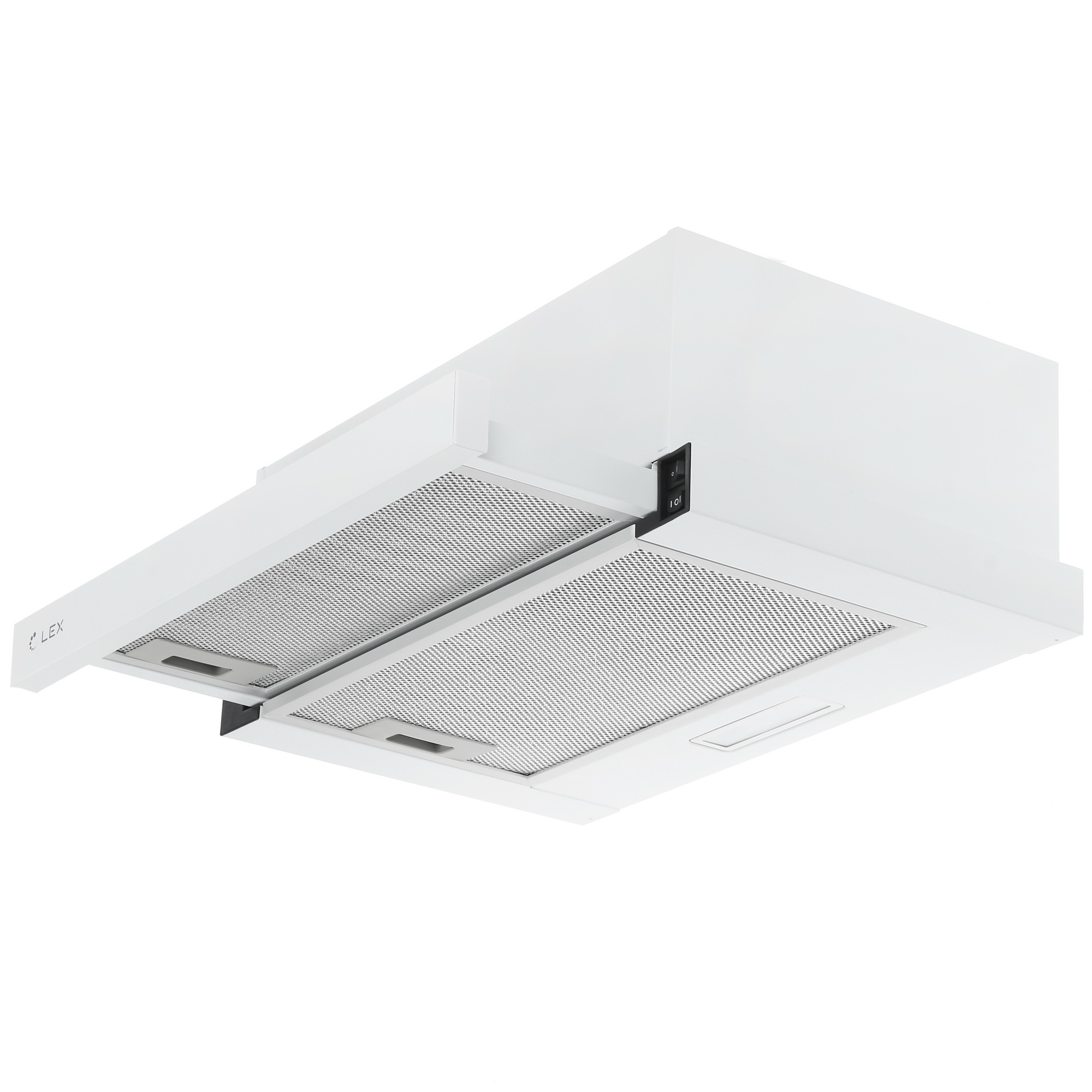 1091944 Вытяжка телескопическая LEX HUBBLE 500 белый/белый STDN-0060059 - Вид №2
