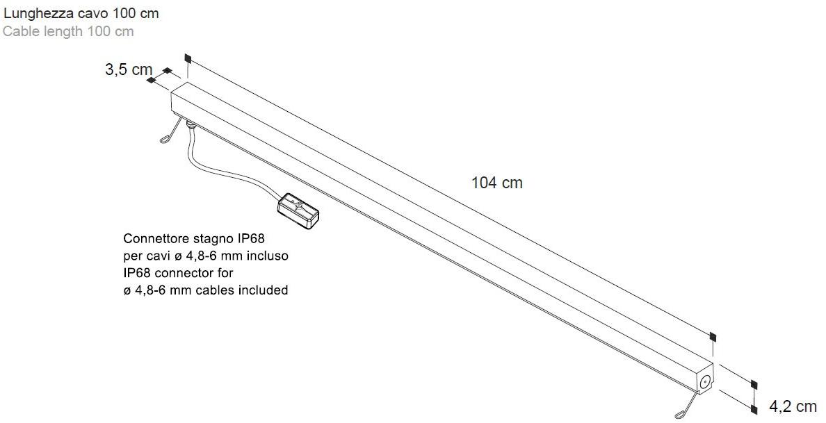 EGOLUCE Уличные светодиодные лестницы  6417 / 6418 / 6419  - Вид №6