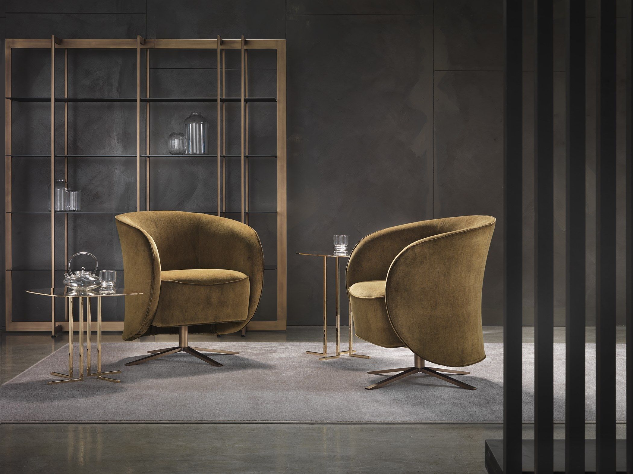 Спицевое кресло с подлокотниками Marelli WELL ARCH-00096313 - Вид №2