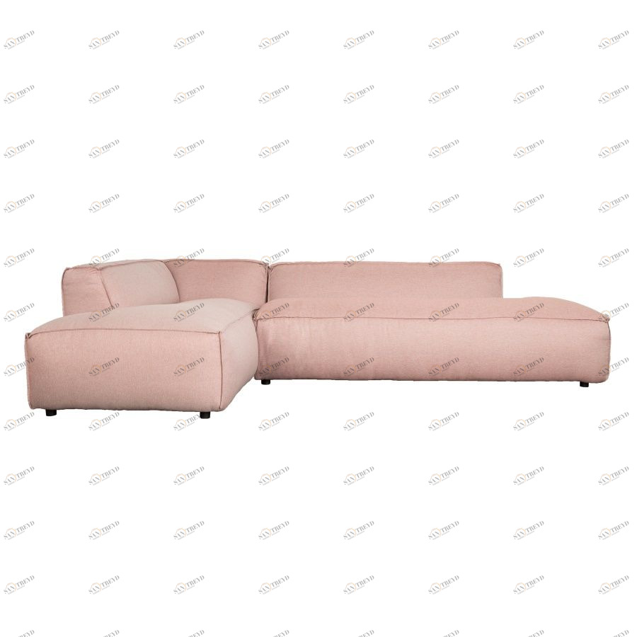 Диван Fat Freddy левосторонний розовый Zuiver 3200073