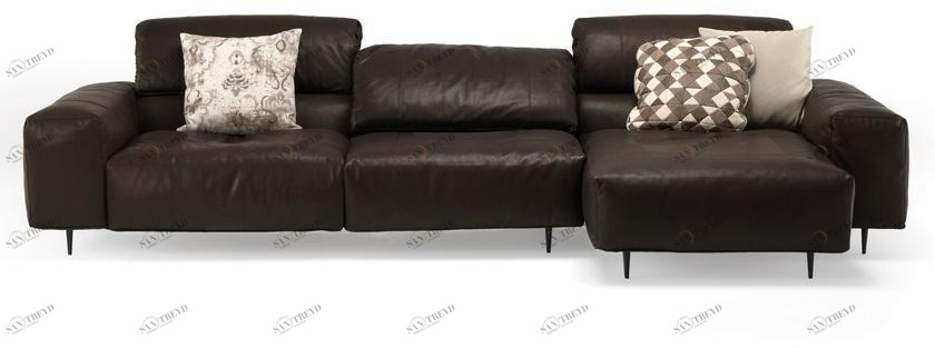 Arketipo Секционный кожаный диван sun-id-1370530