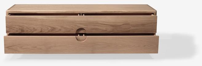 Fuschini Тумба под телевизор из массива дерева с ящиками Carlota Santreyd sun-id-1405744 - Вид №4