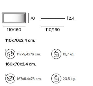 Прямоугольное зеркало из тикового дерева Pilma SQUARE ARCH-00131699 - Вид №2